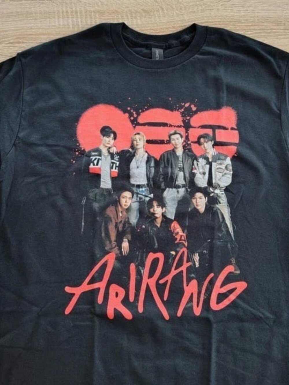 BTS Arirang Unisex T-Shirt Kpop Concert World Tour 2026